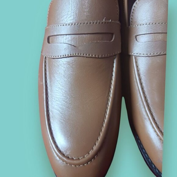 Anthony Veer Essentials Mens Gerry Penny Loafers Walnut Color Size 8.5 main image 4